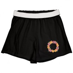 Slim Fit Cheer Shorts