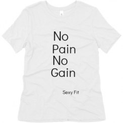 Ladies Relaxed Fit Super Soft Triblend Tee