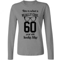 Ladies Relaxed Fit Basic Long Sleeve Tee