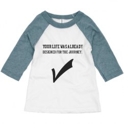 Toddler 3/4 Sleeve Raglan Tee
