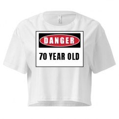 Ladies Festival Cali Crop Top Tee