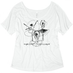 Ladies Flowy Slouchy Tee