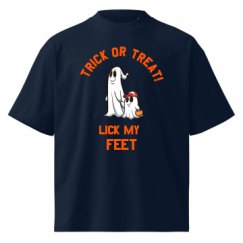 Unisex Organic Oversized High Neck T-Shirt