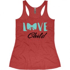 Ladies Slim Fit Super Soft Racerback Triblend Tank