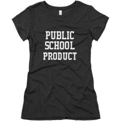 Ladies Slim Fit Super Soft Triblend Tee