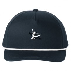 Snapback Five-Panel Rope Hat