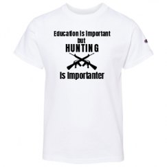 Youth Champion Short Sleeve Tagless Tee