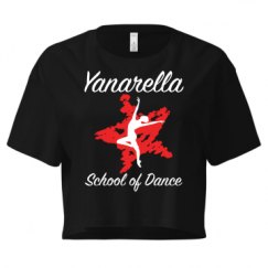 Ladies Festival Cali Crop Top Tee