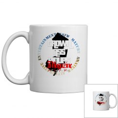 GROWN ASS PINUPS MAGAZINE JERSEY MUG