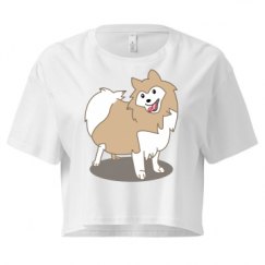 Ladies Festival Cali Crop Top Tee