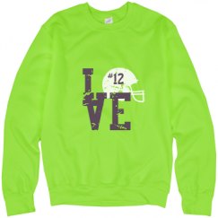 Unisex Neon Crewneck Sweatshirt