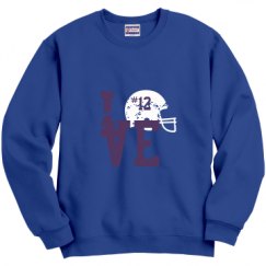 Unisex Film and Foil Crewneck Sweatshirt