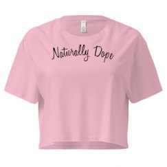 Ladies Festival Cali Crop Top Tee