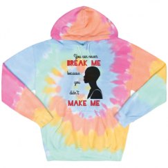 Unisex Tie-Dye Fleece Hoodie