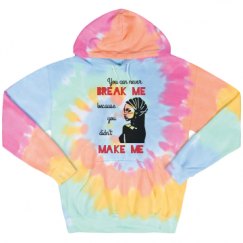 Unisex Tie-Dye Fleece Hoodie