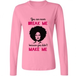 Ladies Relaxed Fit Basic Long Sleeve Tee