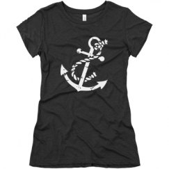 Ladies Slim Fit Super Soft Triblend Tee