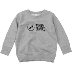 Toddler Crewneck Basic Promo Sweatshirt