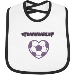 Infant Contrast Trim Bib