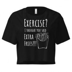 Ladies Festival Cali Crop Top Tee