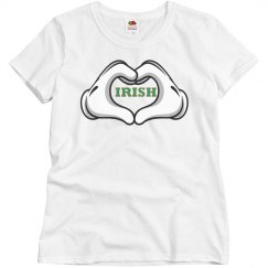 Irish Heart Tee Shirt 