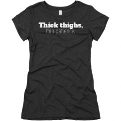Ladies Slim Fit Super Soft Triblend Tee