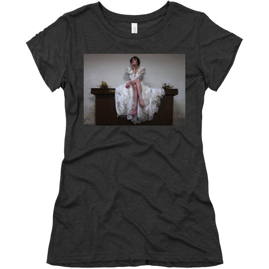 Abandoned Bride On the Altar Character Photo Fitted Tee Abandoned Bride On the Altar Character Photo Fitted Tee