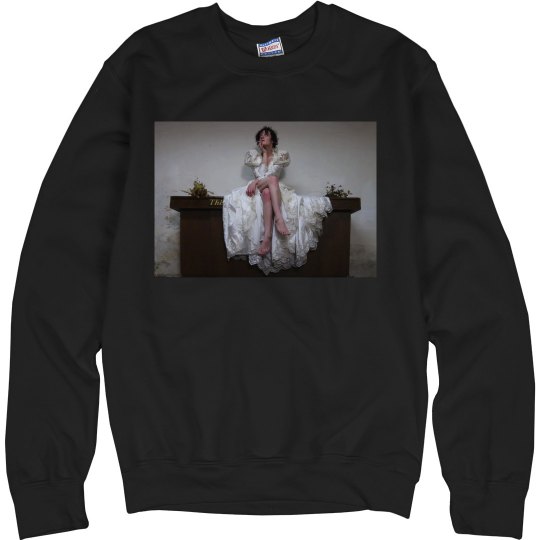 Abandoned Bride On the Altar Character Photo Sweatshirt
