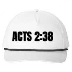 Snapback Five-Panel Rope Hat