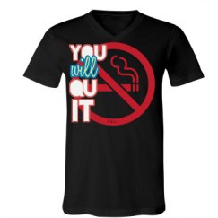 Unisex V-Neck Jersey Tee