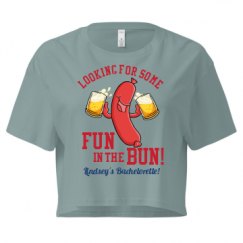 Ladies Festival Cali Crop Top Tee