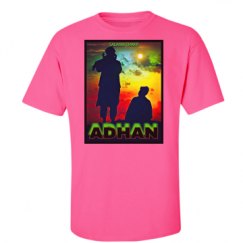 Unisex Ultra Cotton Safety Neon Crewneck Tee