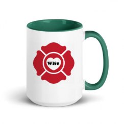 15oz Ceramic Mug with Color Inside