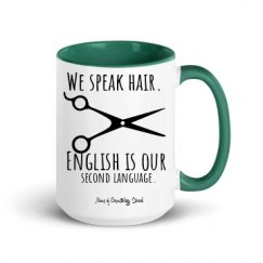 15oz Ceramic Mug with Color Inside