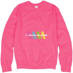 Unisex Neon Crewneck Sweatshirt