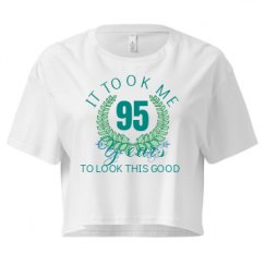 Ladies Festival Cali Crop Top Tee