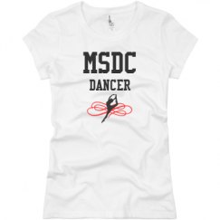 Ladies Slim Fit Basic Promo Jersey Tee