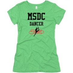 Ladies Slim Fit Super Soft Triblend Tee