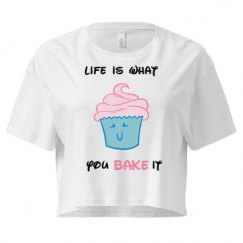 Ladies Festival Cali Crop Top Tee