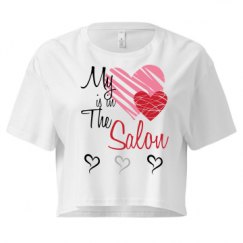 Ladies Festival Cali Crop Top Tee