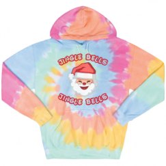 Unisex Tie-Dye Fleece Hoodie