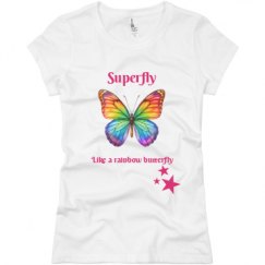 Ladies Slim Fit Basic Promo Jersey Tee