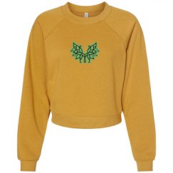 Women's Raglan Pullover Fleece