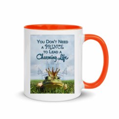 11oz Ceramic Mug with Color Inside