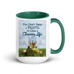 15oz Ceramic Mug with Color Inside