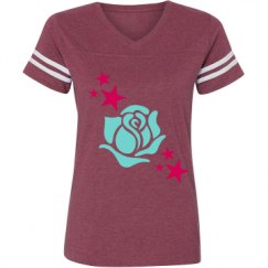 Ladies Relaxed Fit Vintage Sports Tee