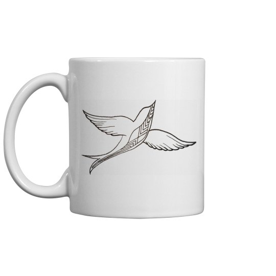 Abstract Sparrow Mug Abstract Sparrow Mug