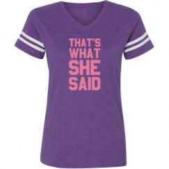 Ladies Relaxed Fit Vintage Sports Tee