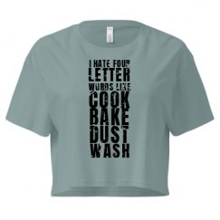 Ladies Festival Cali Crop Top Tee