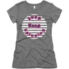 Ladies Slim Fit Super Soft Triblend Tee
